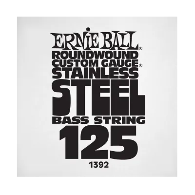 Ernie Ball 1392EB .125 Single Stainless Steel Electric Bass String