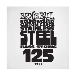 Ernie Ball 1392EB .125 Single Stainless Steel Electric Bass String