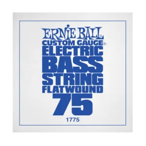 Ernie Ball 1775EB .075 Single Flatwound Electric Bass String