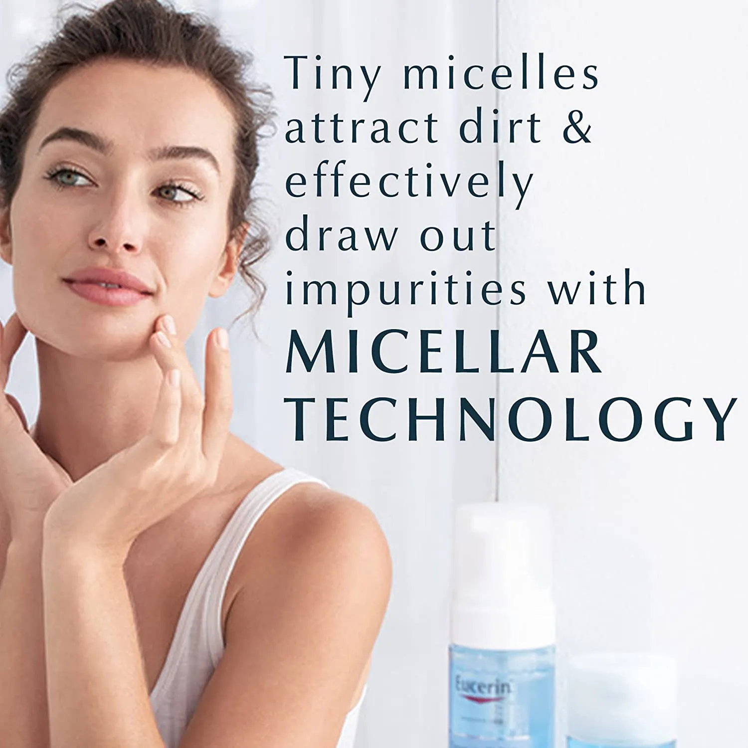 EUCERIN Hydrating Micellar Water   Hyaluronic Acid ماء الميسلار