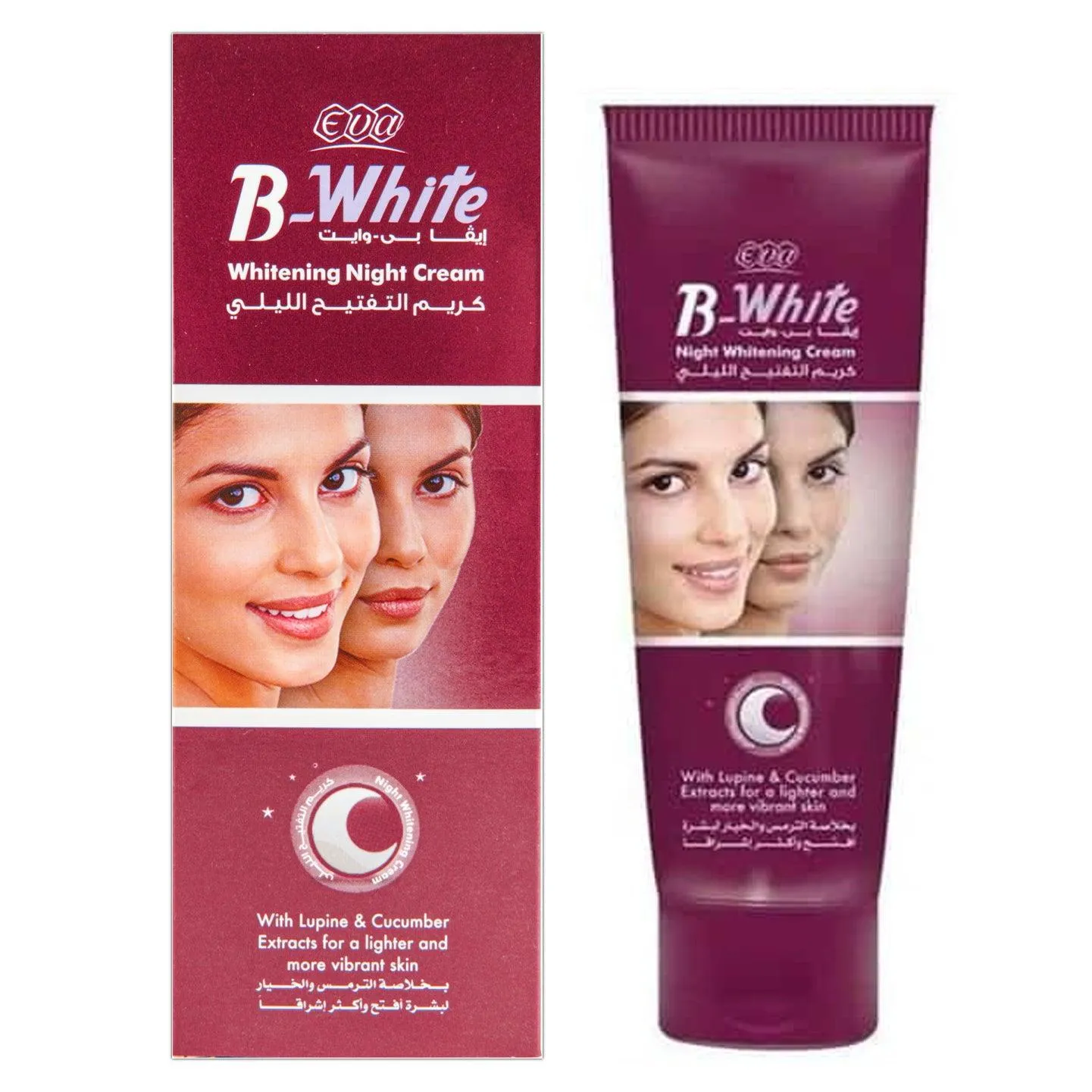 Eva B White Whitening Night Cream - 50ml