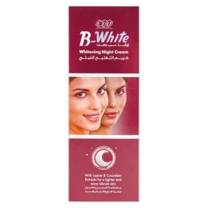 Eva B White Whitening Night Cream - 50ml