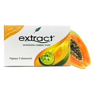 Extract Papaya Calamansi Whitening Herbal Soap 125 g