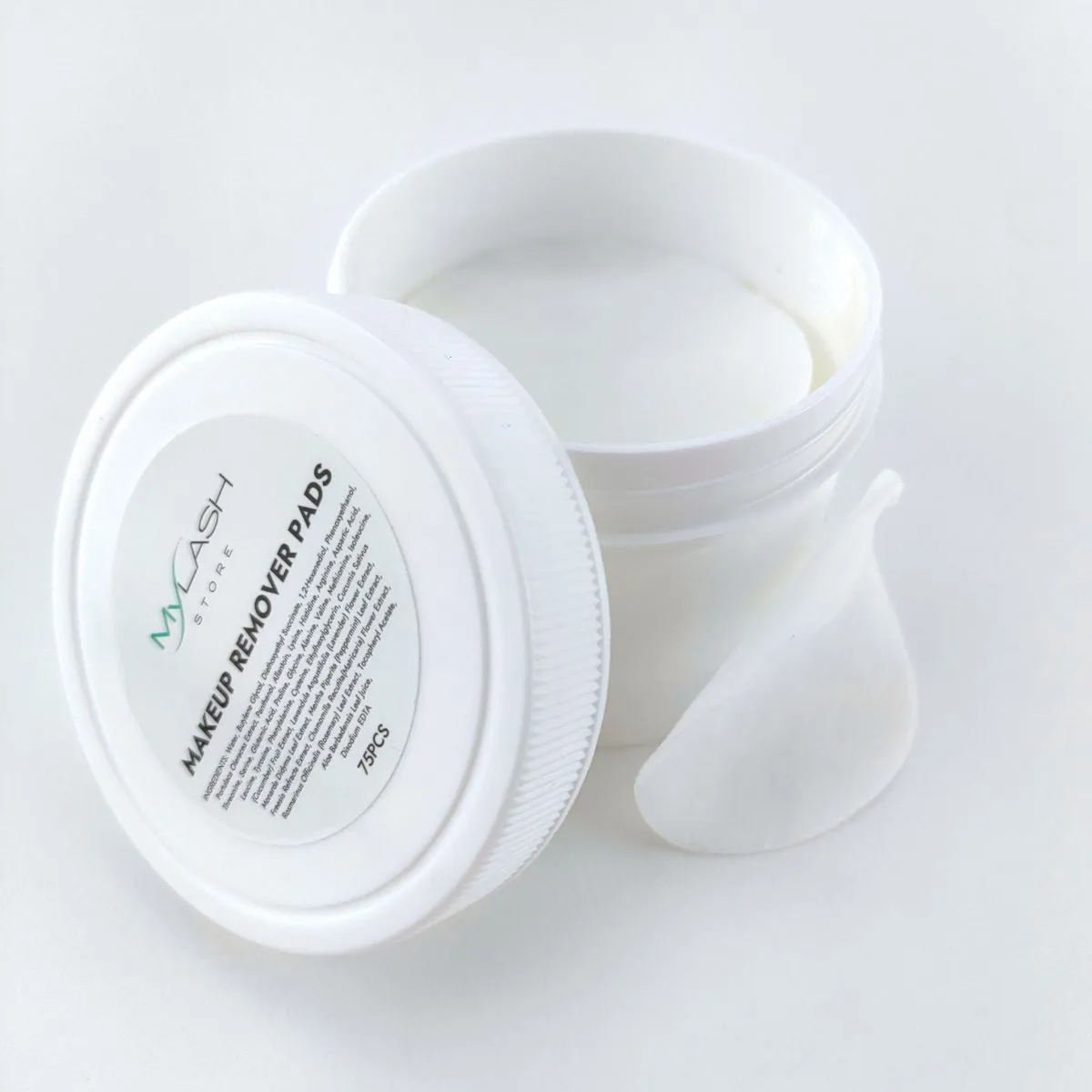 Eye Makeup & Protein Remover Pads - 75 Wipes