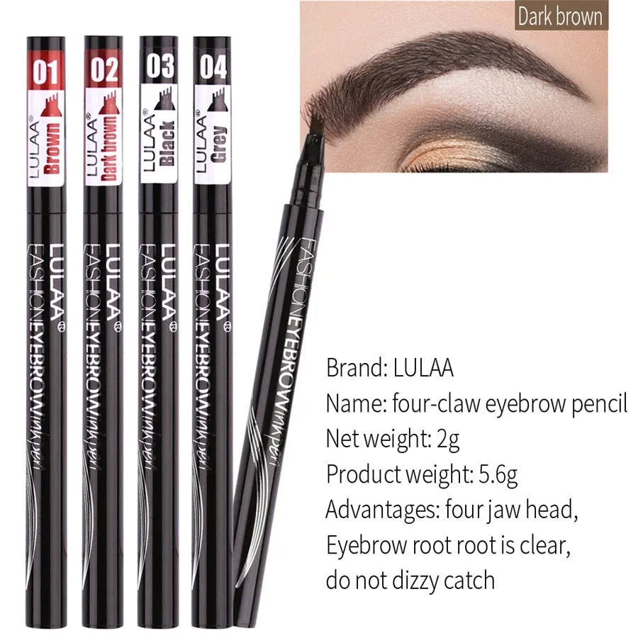 Eyebrow Liquid Pencil With Fork Tip