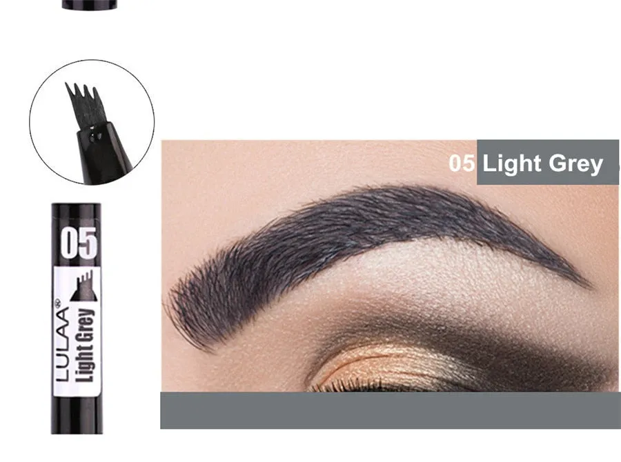 Eyebrow Liquid Pencil With Fork Tip