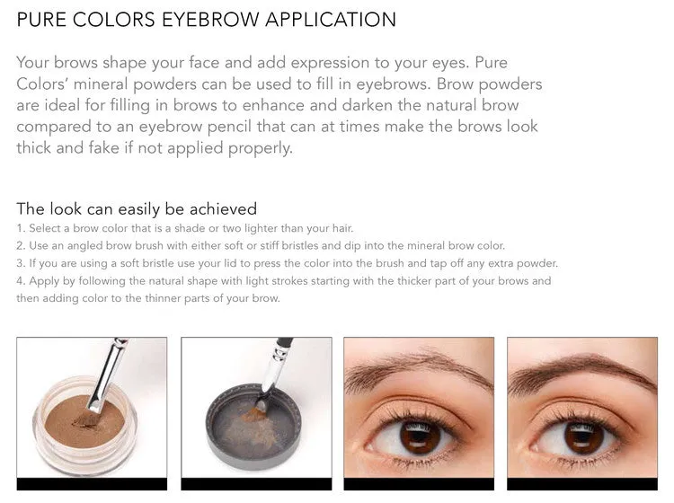 Eyebrow Powder, Chocolate Brown
