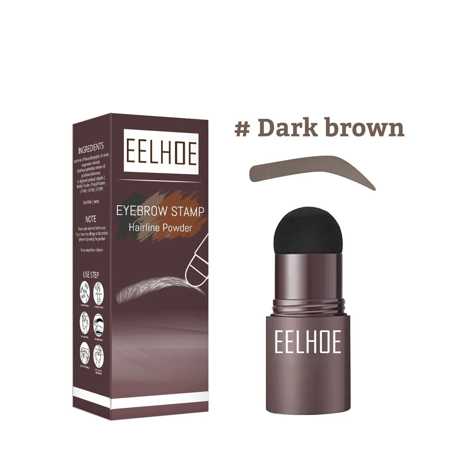 Eyebrow Powder Eyebrow Print Hairline Shading Powder Complementary Modification Eyebrow Print Filling Hairline Repair Shadow