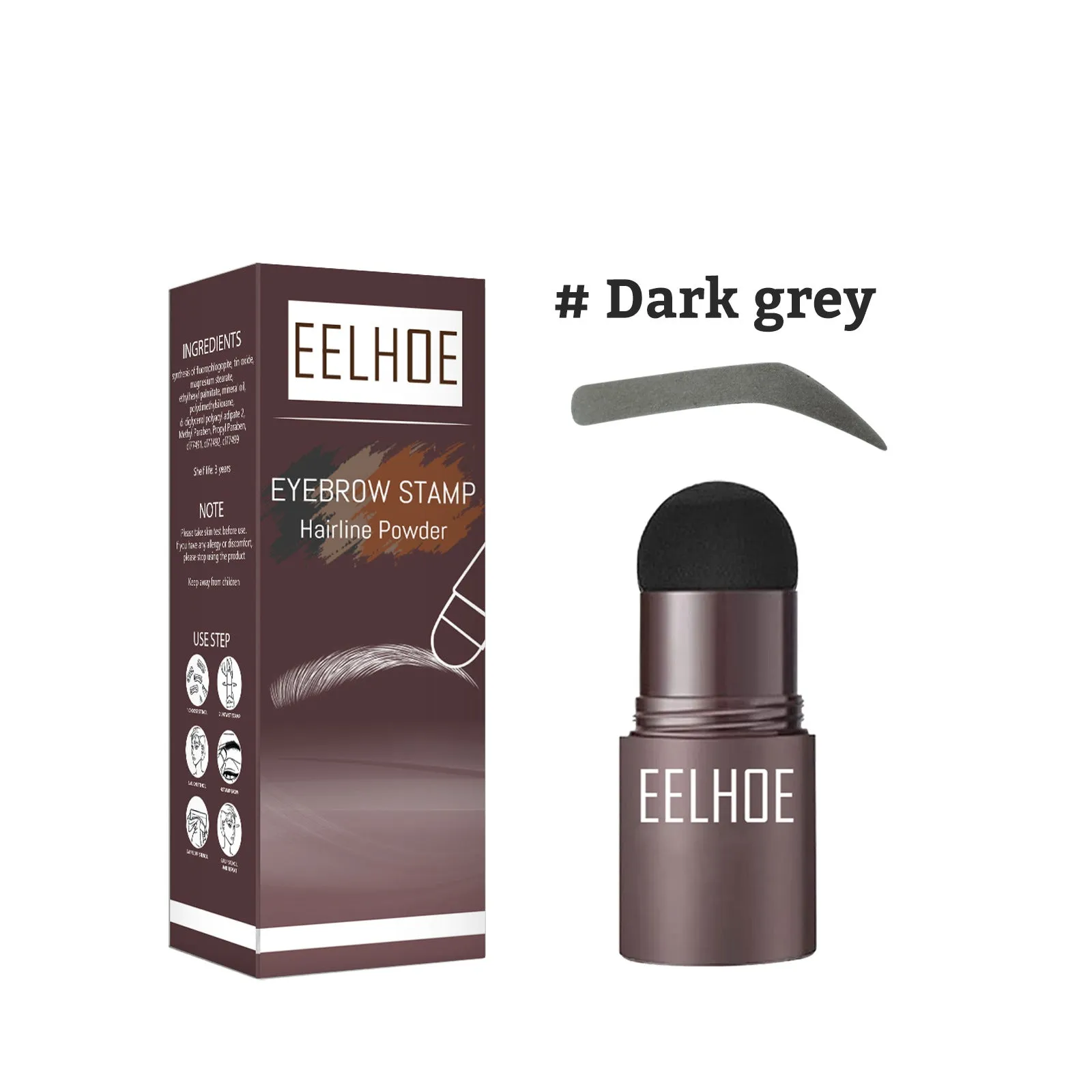 Eyebrow Powder Eyebrow Print Hairline Shading Powder Complementary Modification Eyebrow Print Filling Hairline Repair Shadow