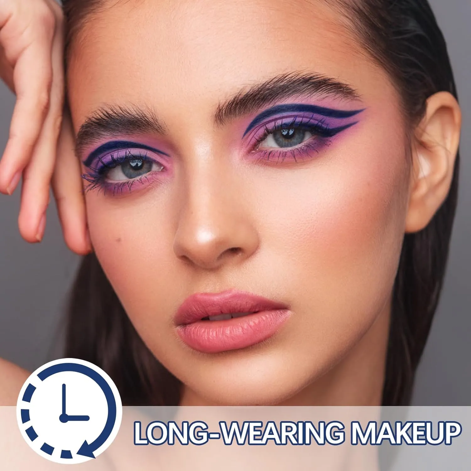 Eyeliner Gel Pot, Long Lasting Waterproof Eye Liner Cream for Waterline Eyeshadow, Matte Eyeliner Gel with Liner Brush, Easy to Apply, Suitable for Daily or Cosplay