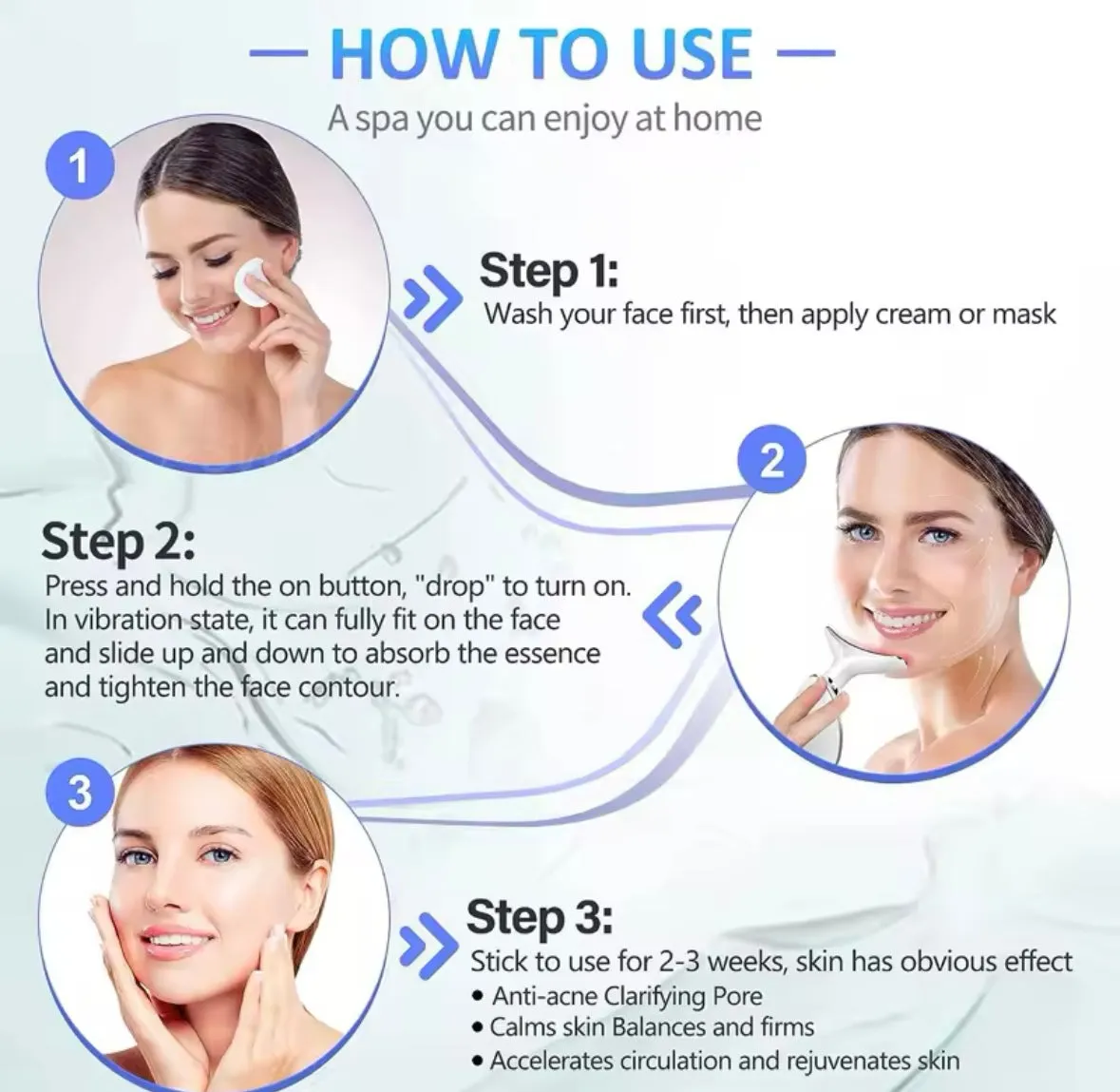 Face & Neck 7 LED beauty device