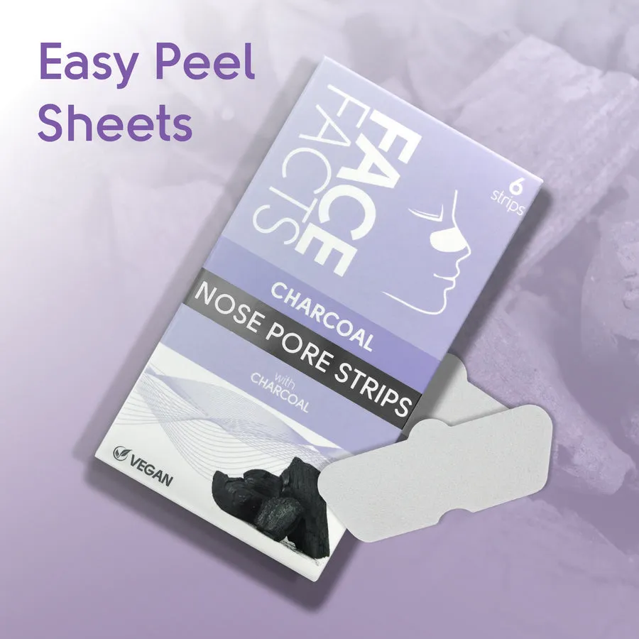 FACE FACTS CHARCOAL PORE NOSE STRIP