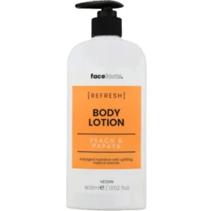 FACE FACTS 'REFRESH' PEACH & PAPAYA BODY LOTION 400ML