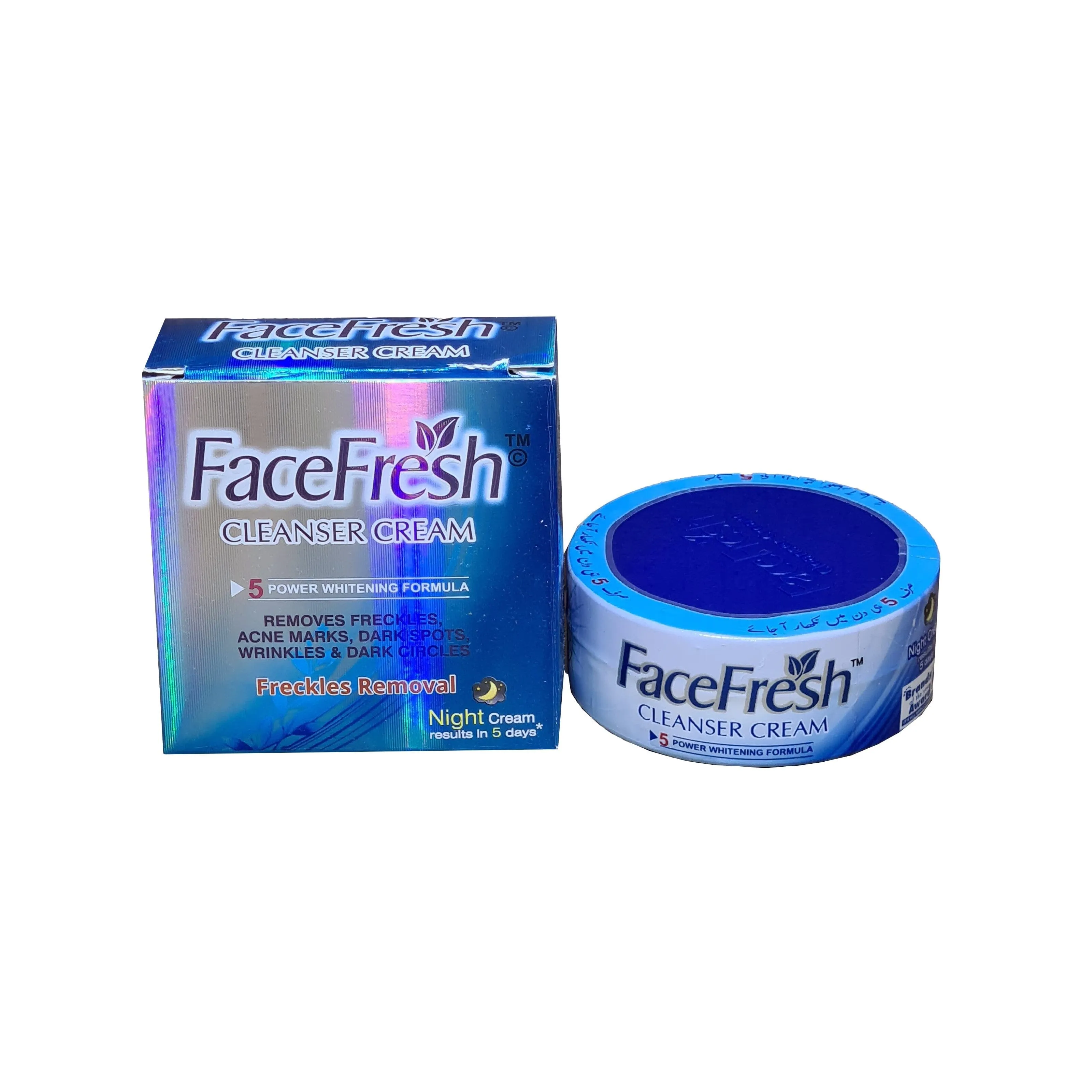Face Fresh Cleanser Freckles Removal Cream - 23g (Pack Of 2)