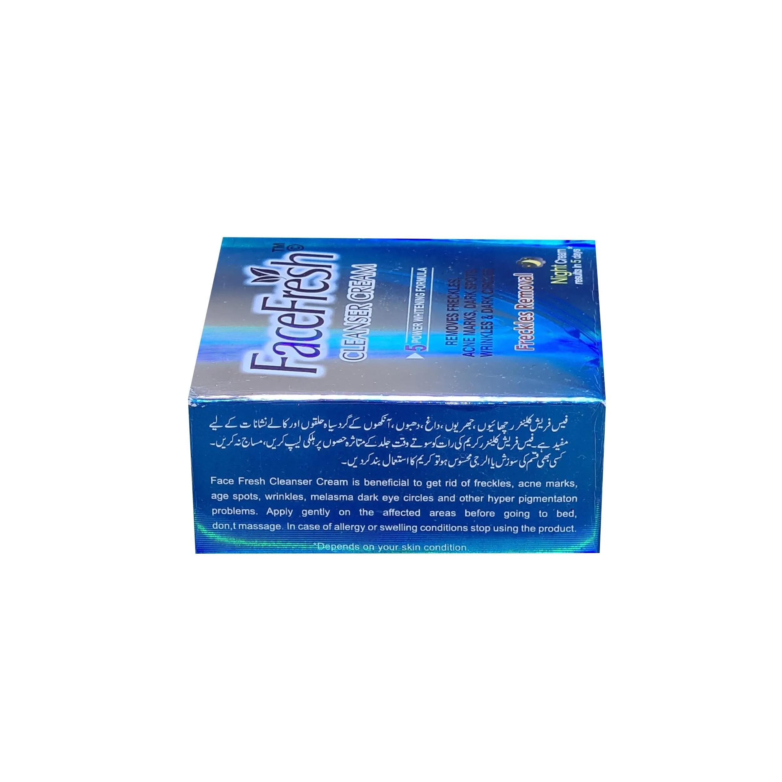Face Fresh Cleanser Freckles Removal Cream - 23g (Pack Of 2)