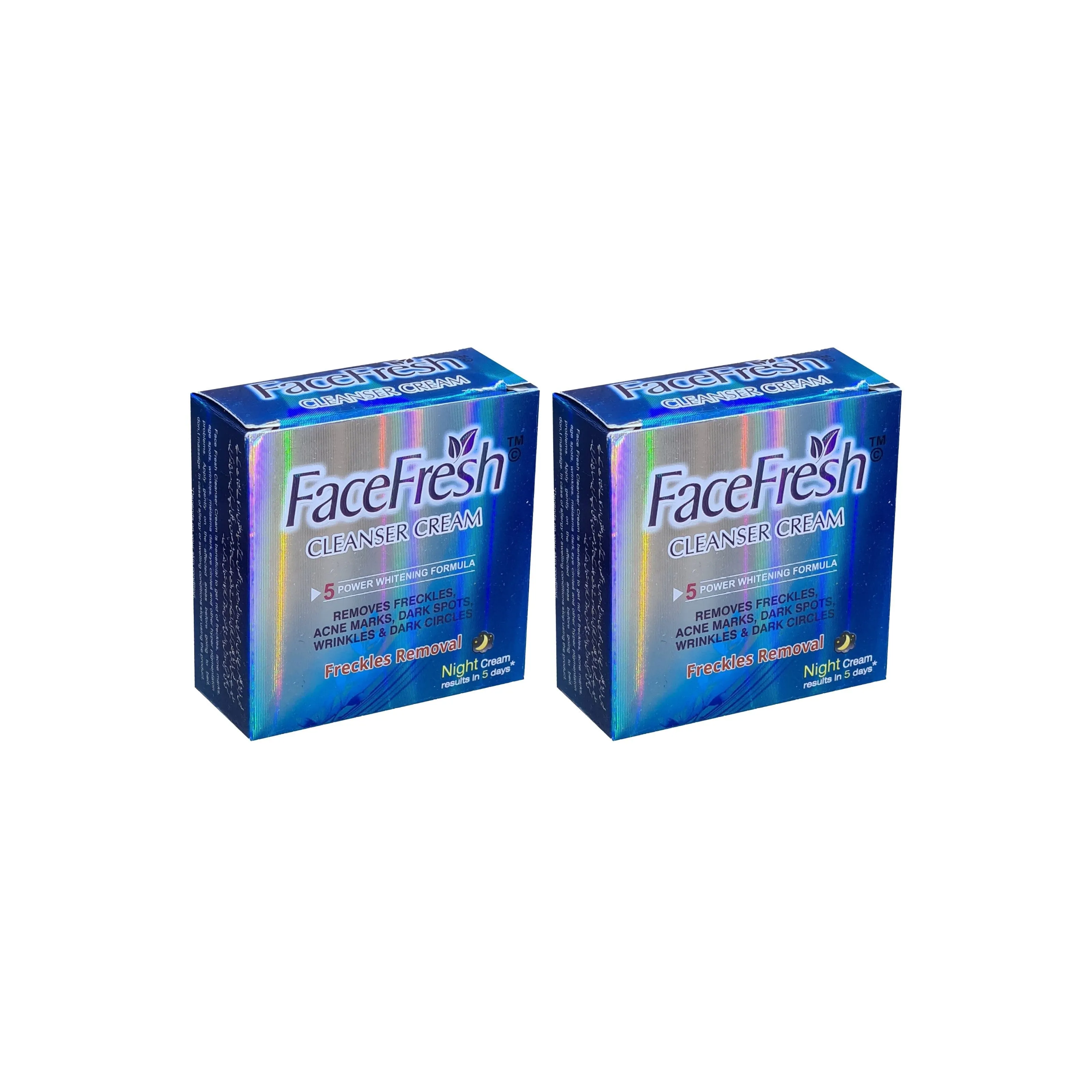 Face Fresh Cleanser Freckles Removal Cream - 23g (Pack Of 2)