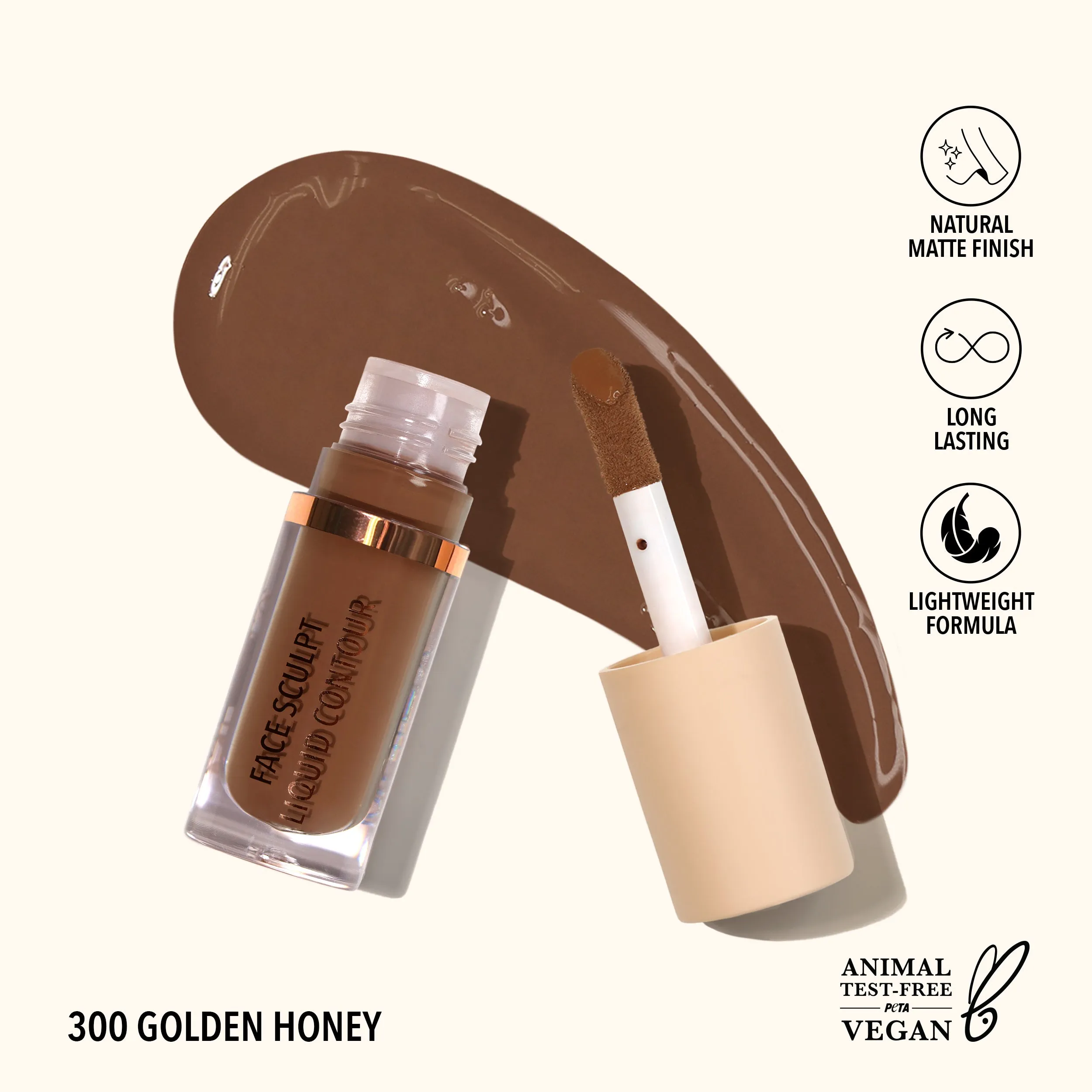 Face Sculpt Liquid Contour (300, Golden Honey)