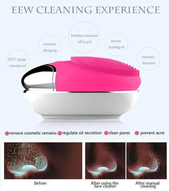 FACIAL MASSAGE AND CLEANSING DEVICE (RECHARGEABLE)