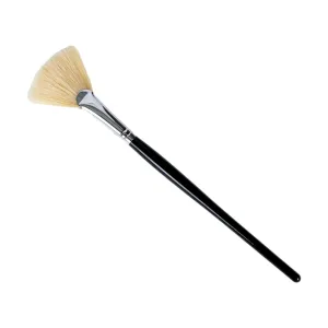 Fan Mask Brush, Natural, 7.75"