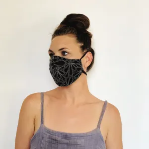 Fancy Face Mask- black lace