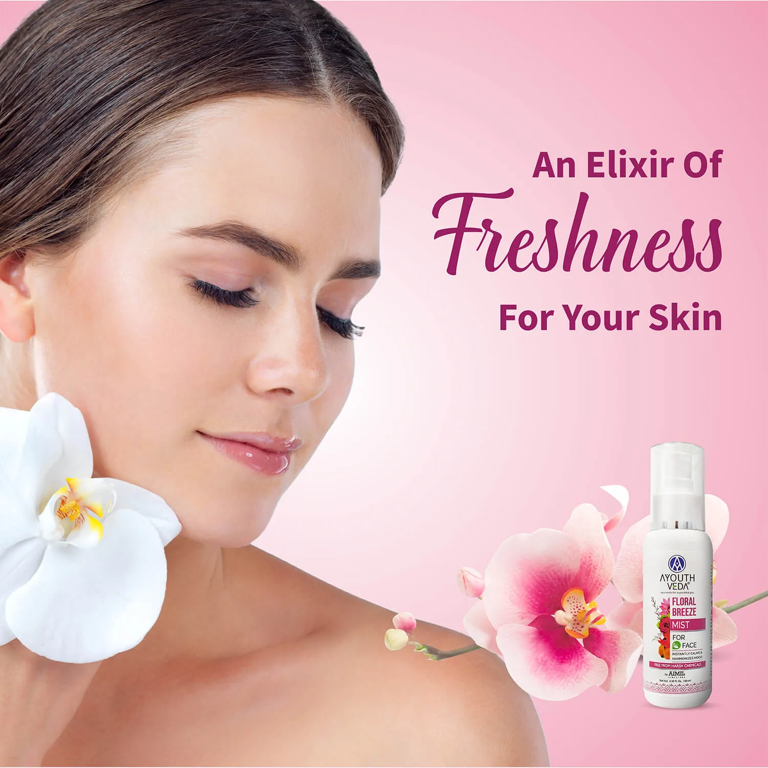 Floral Breeze Mist  to Keep Your Skin Hydrated All Day ( Net Qty-100ml)