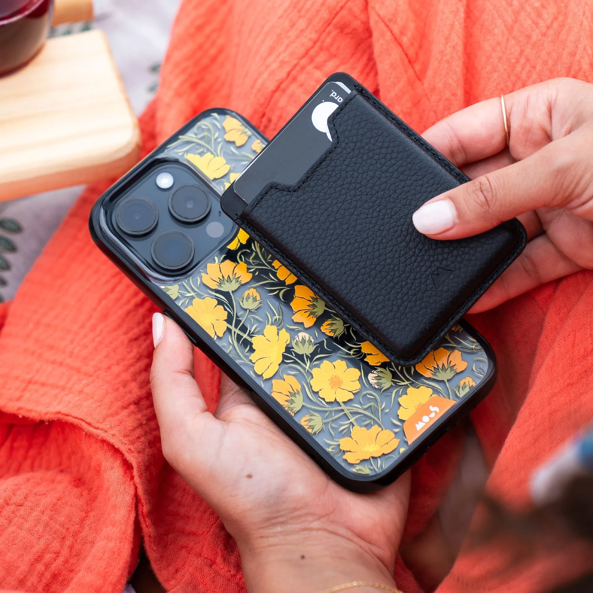 Flowers MagSafe® Compatible Printed Phone Case – Cosmos Orange