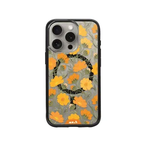Flowers MagSafe® Compatible Printed Phone Case – Cosmos Orange