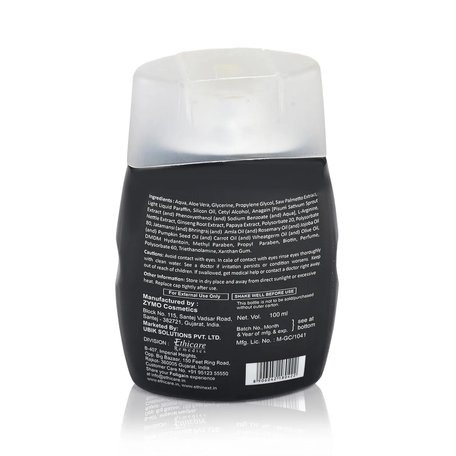 Foligain Hair Growth Lotion With Saw Palmetto  | Supports Hair Growth (100gm)