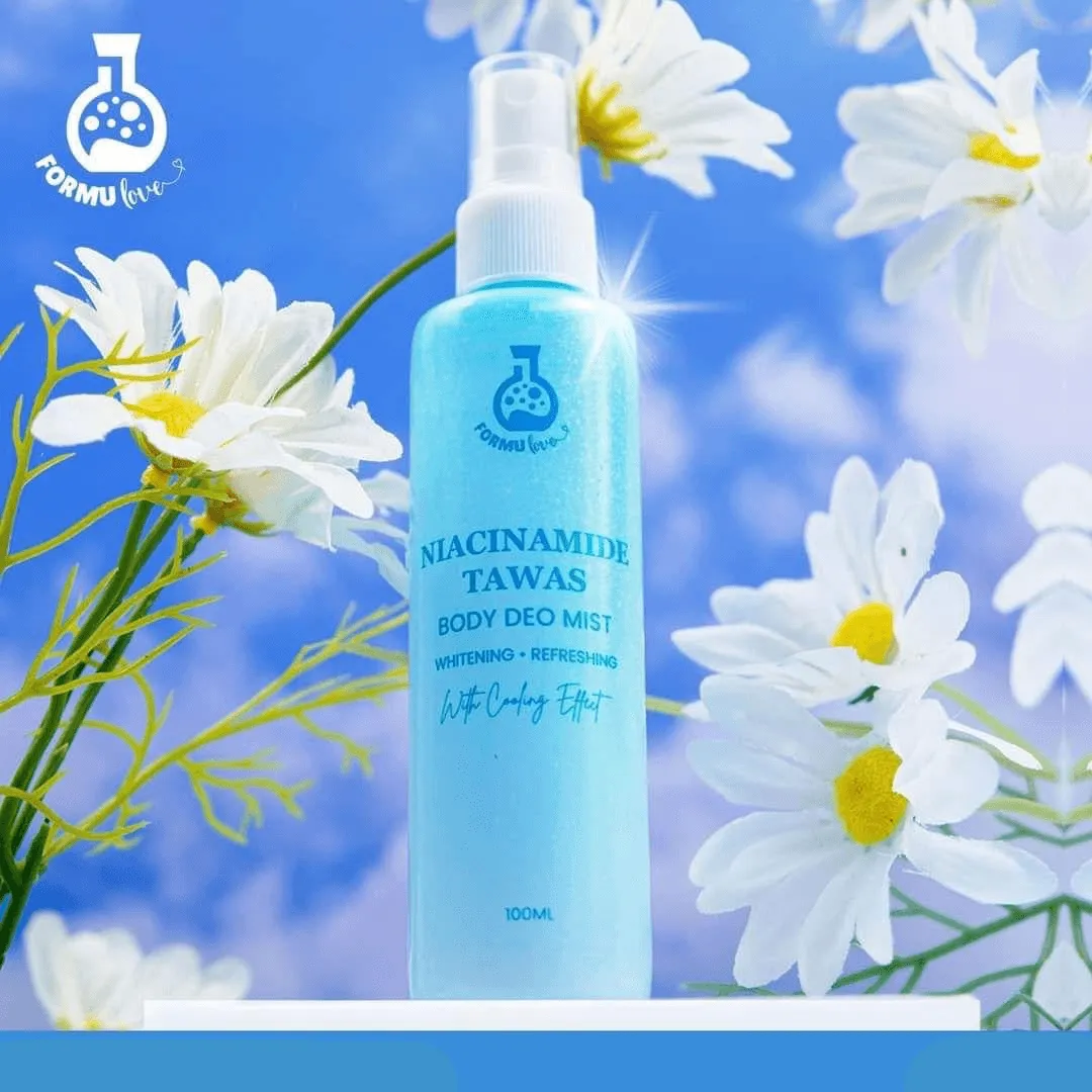 Formulove Niacinamide Tawas Body Deo Mist - 100ml
