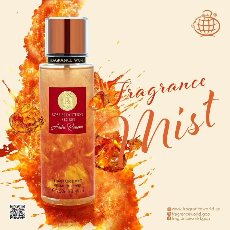 Fragrance World Rose Seduction Secret Amber Romance