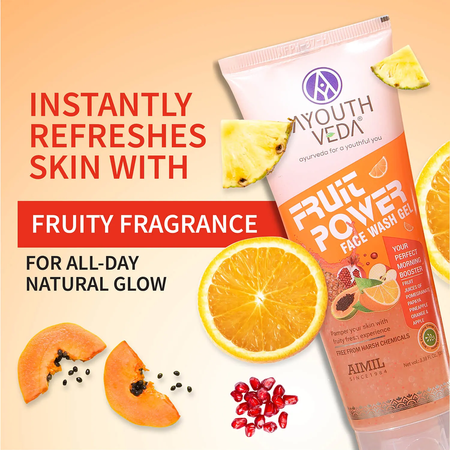 Fruit Power Face Wash Gel 100ml
