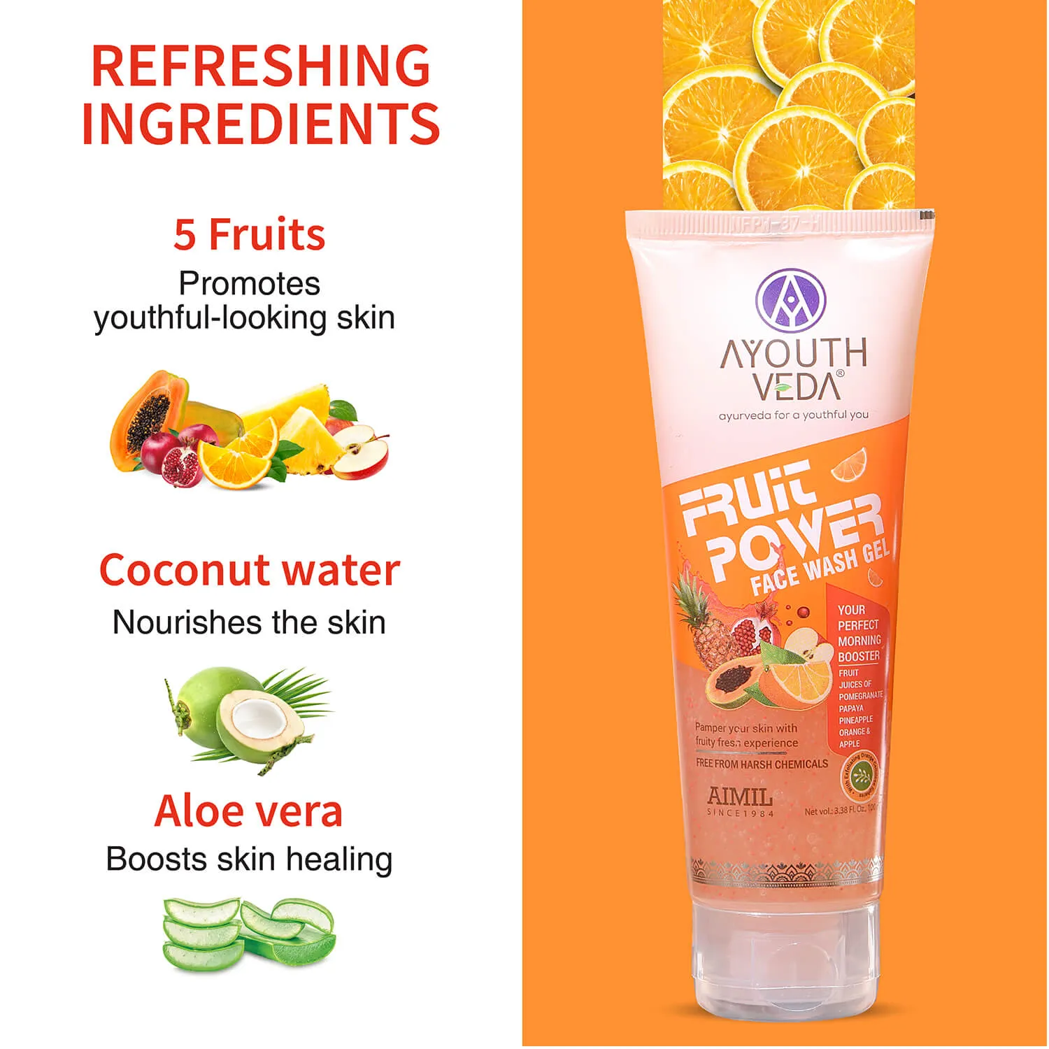 Fruit Power Face Wash Gel 100ml