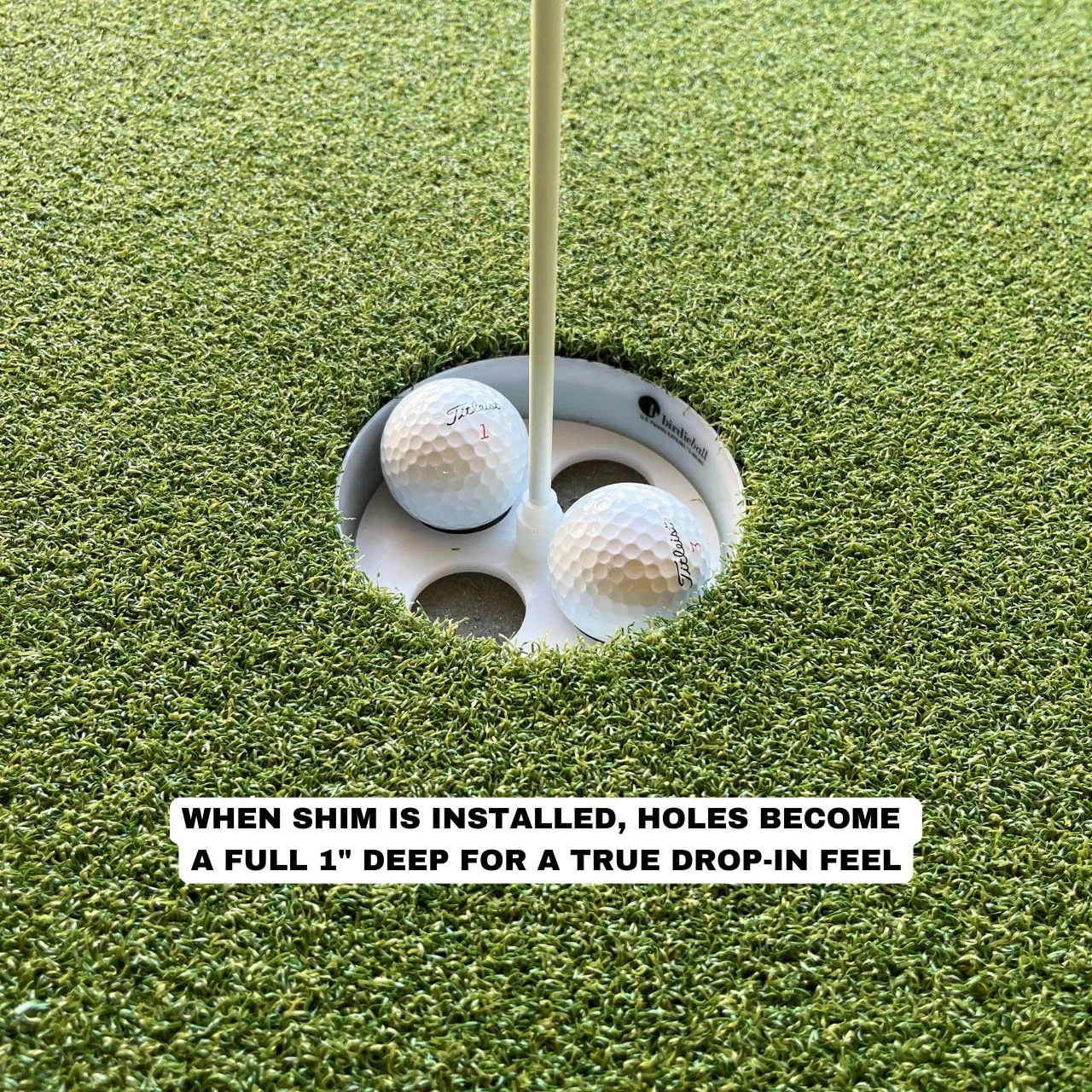 Full Width Hole Deepening Shim (For Use with Turf Mats)