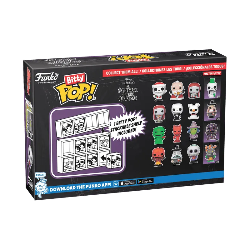 Funko Bitty POP!: Disney The Nightmare Before Christmas -4 Pack Series 4 vinyl Figure
