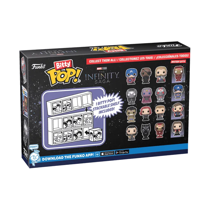 Funko Bitty POP!: Marvel The Infinity Saga -4 Pack Series 3 vinyl Figure