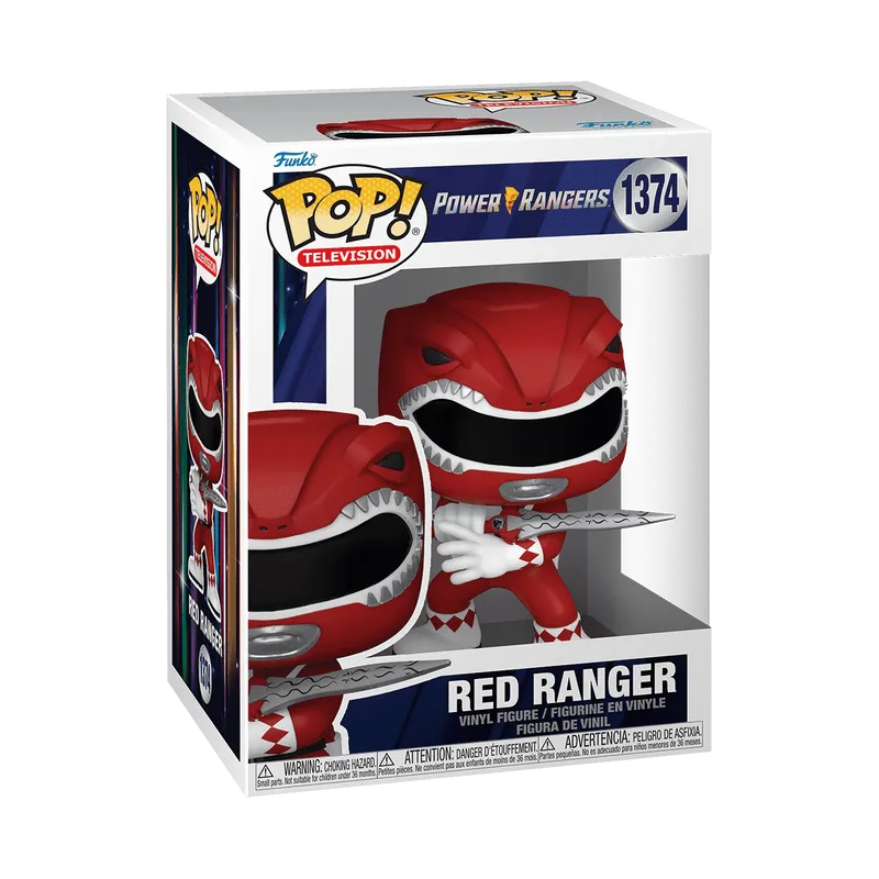 Funko POP! TV: Power Rangers - Mighty Morphin (Red Ranger) Vinyl Figure