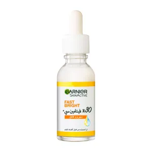 Garnier Fast Bright Vitamin C   Niacinamide 30x Brightening Booster Serum