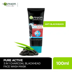 GARNIER PURE ACTIVE 3 IN 1 CHARCOAL 100ML