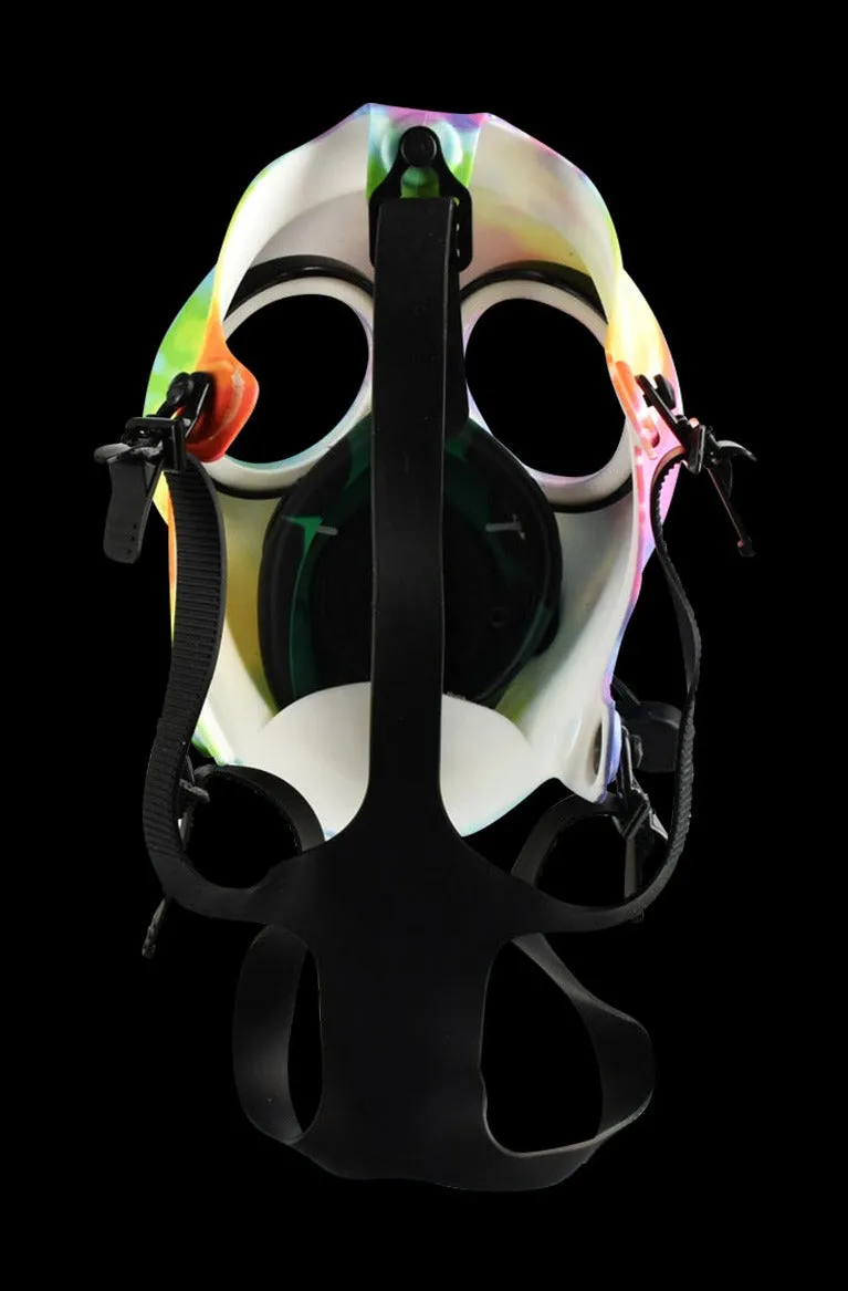 Gas Mask with Acrylic Water Pipe