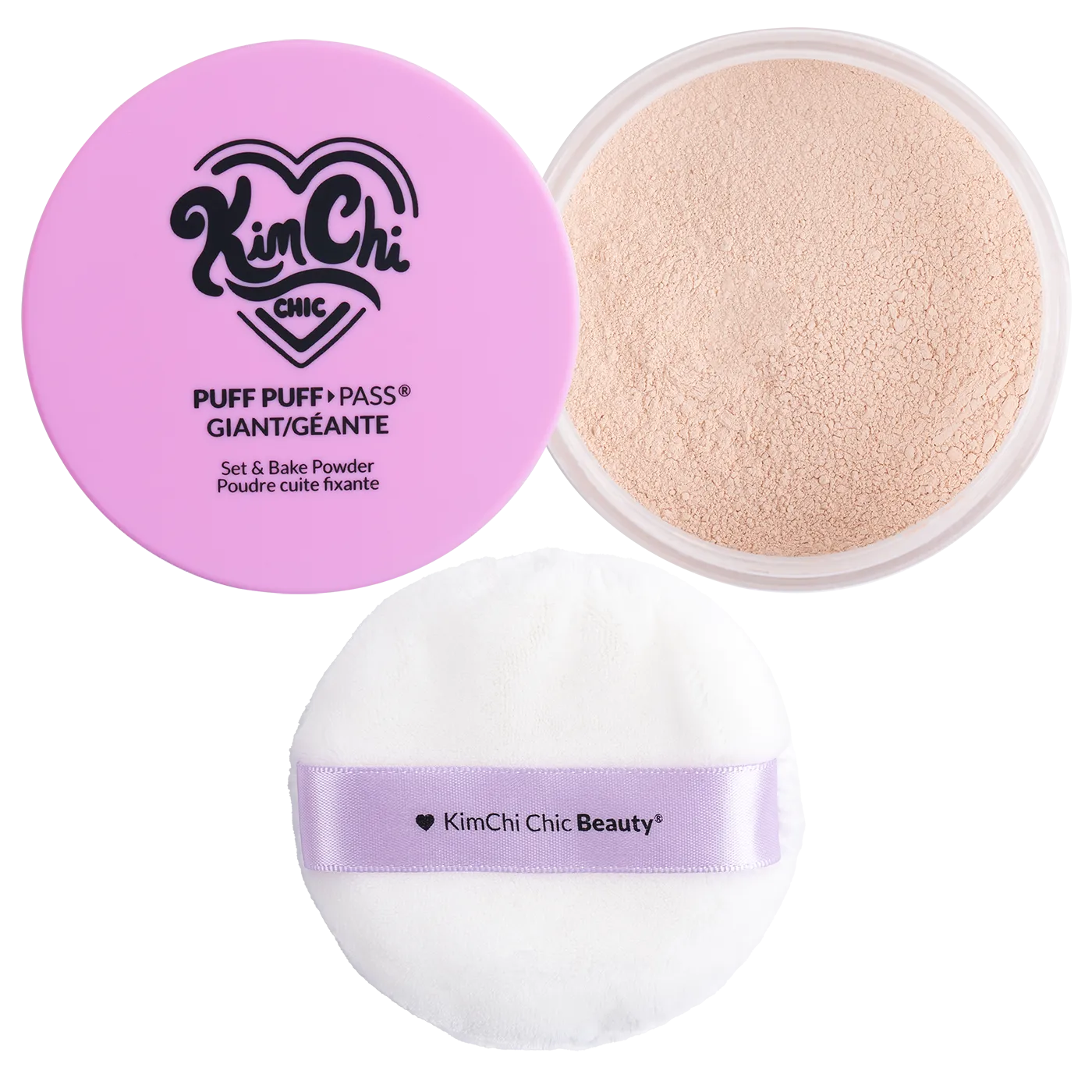 GIANT PUFF PUFF PASS SET & BAKE POWDER - 01 Translucent