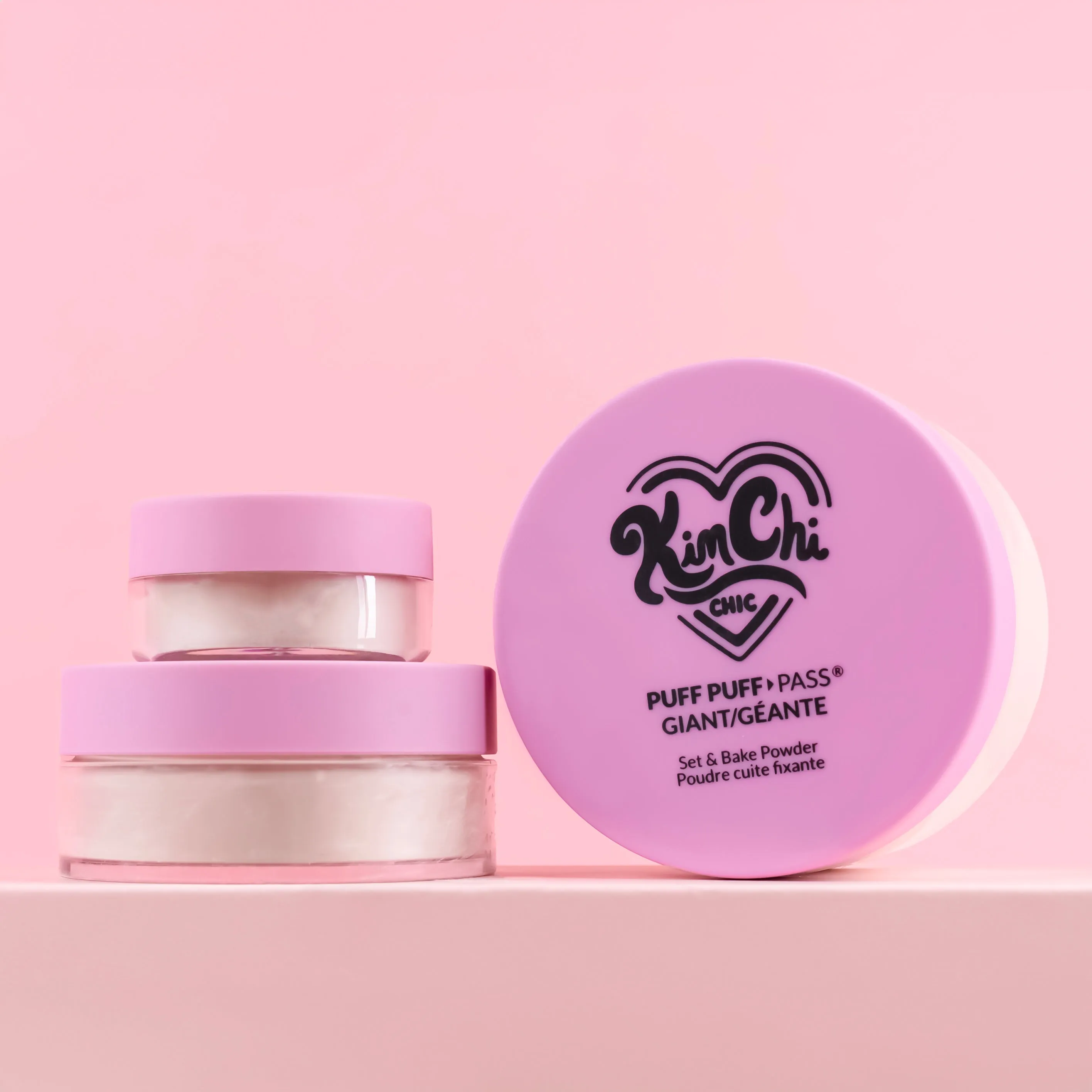 GIANT PUFF PUFF PASS SET & BAKE POWDER - 01 Translucent