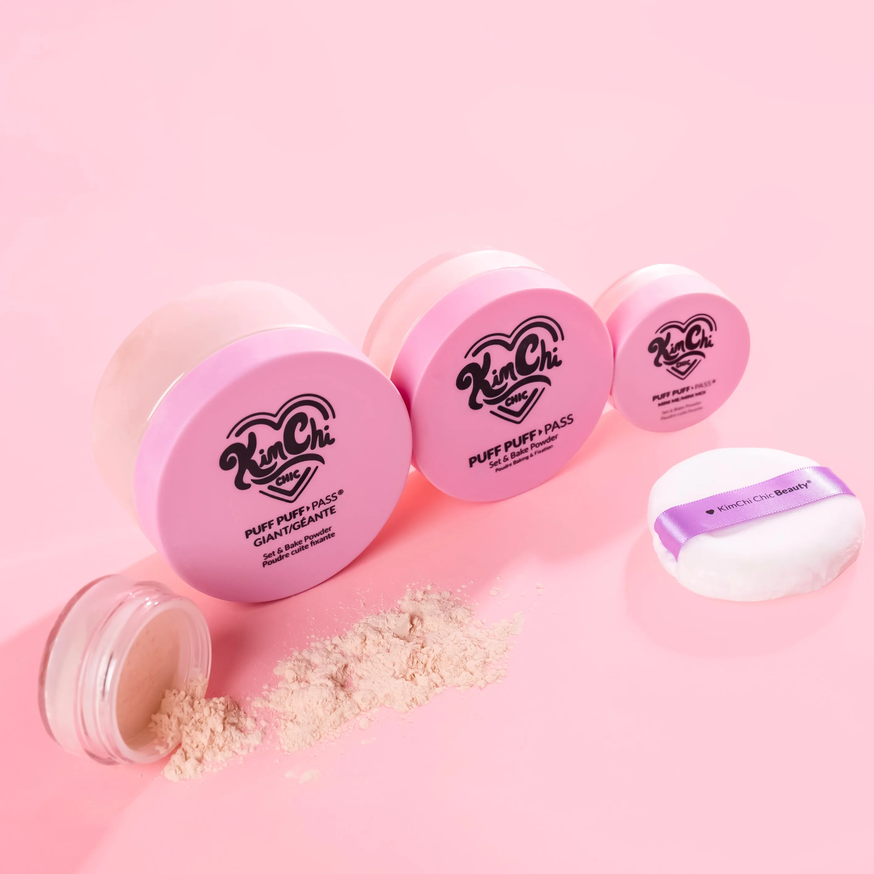 GIANT PUFF PUFF PASS SET & BAKE POWDER - 01 Translucent