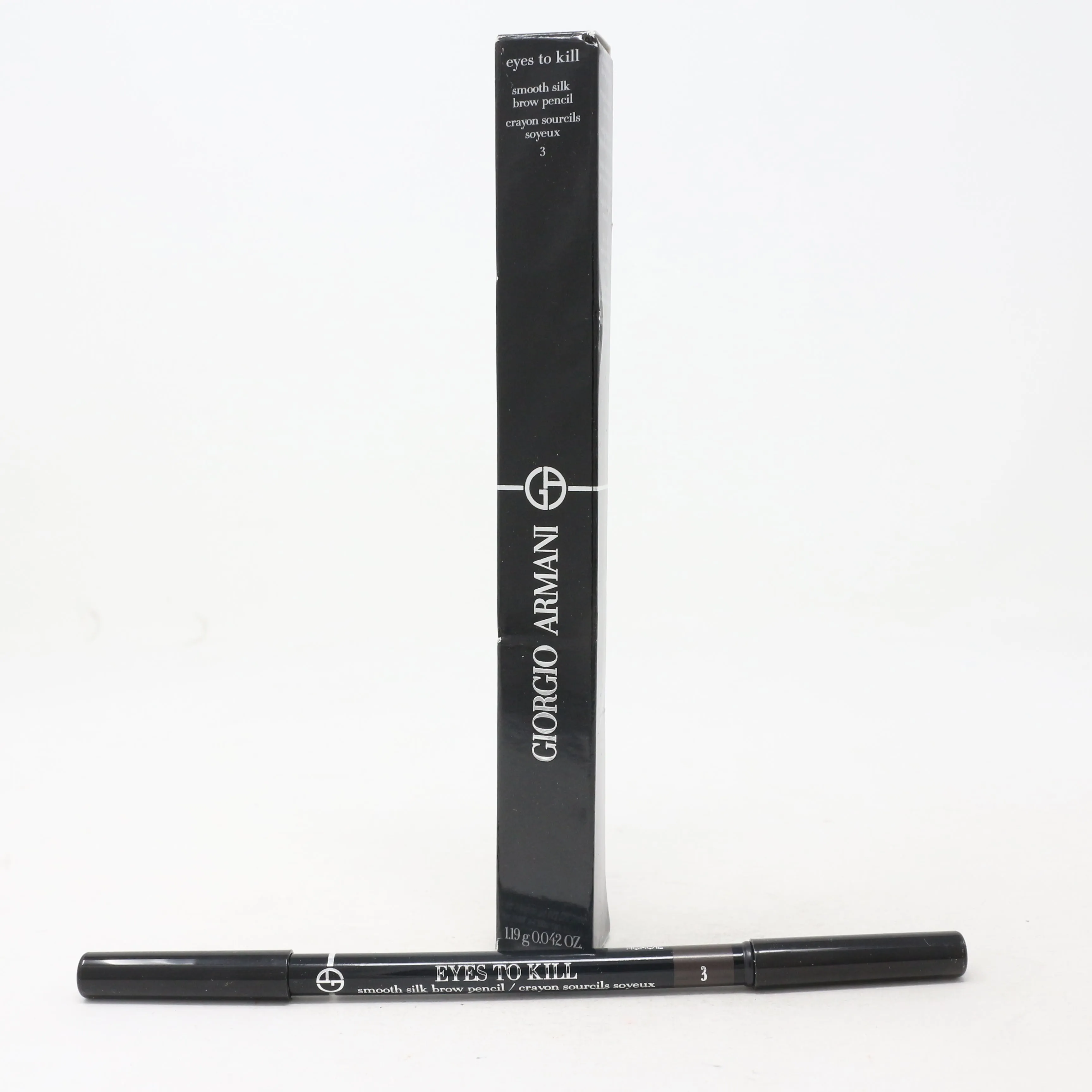 Giorgio Armani Eyes To Kill Smooth Silk Brow Pencil  0.042oz/1.19g New With Box
