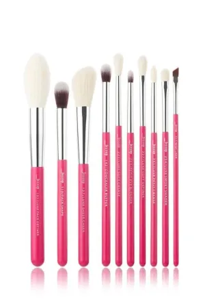 Girl On The Go Pink Professional Makeup Brush Set - 10 Pack