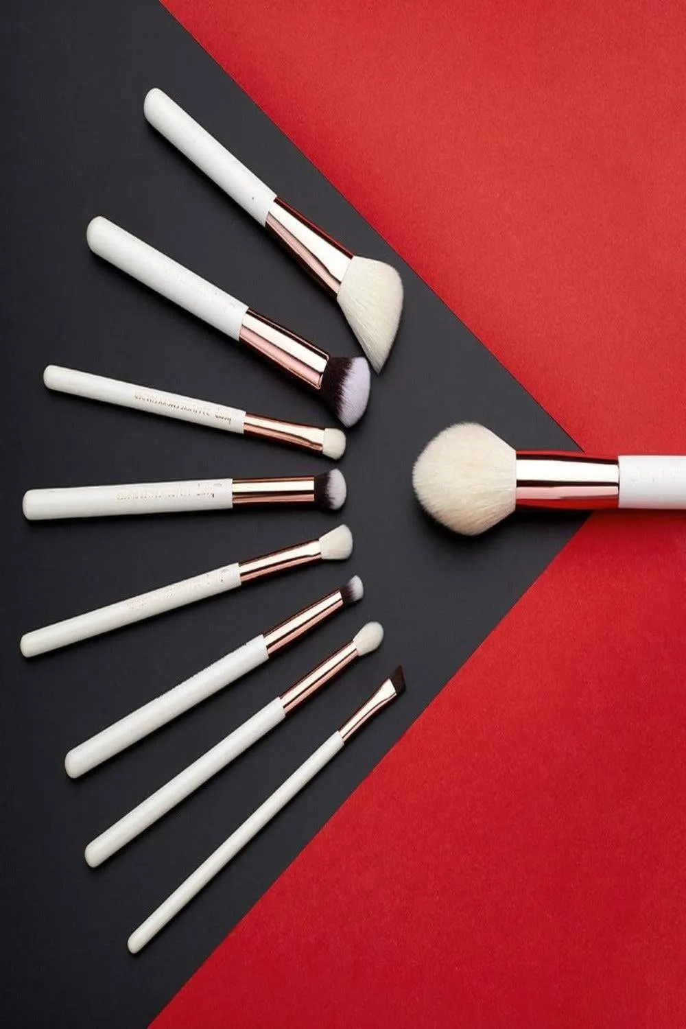 Girl On The Go Pink Professional Makeup Brush Set - 10 Pack