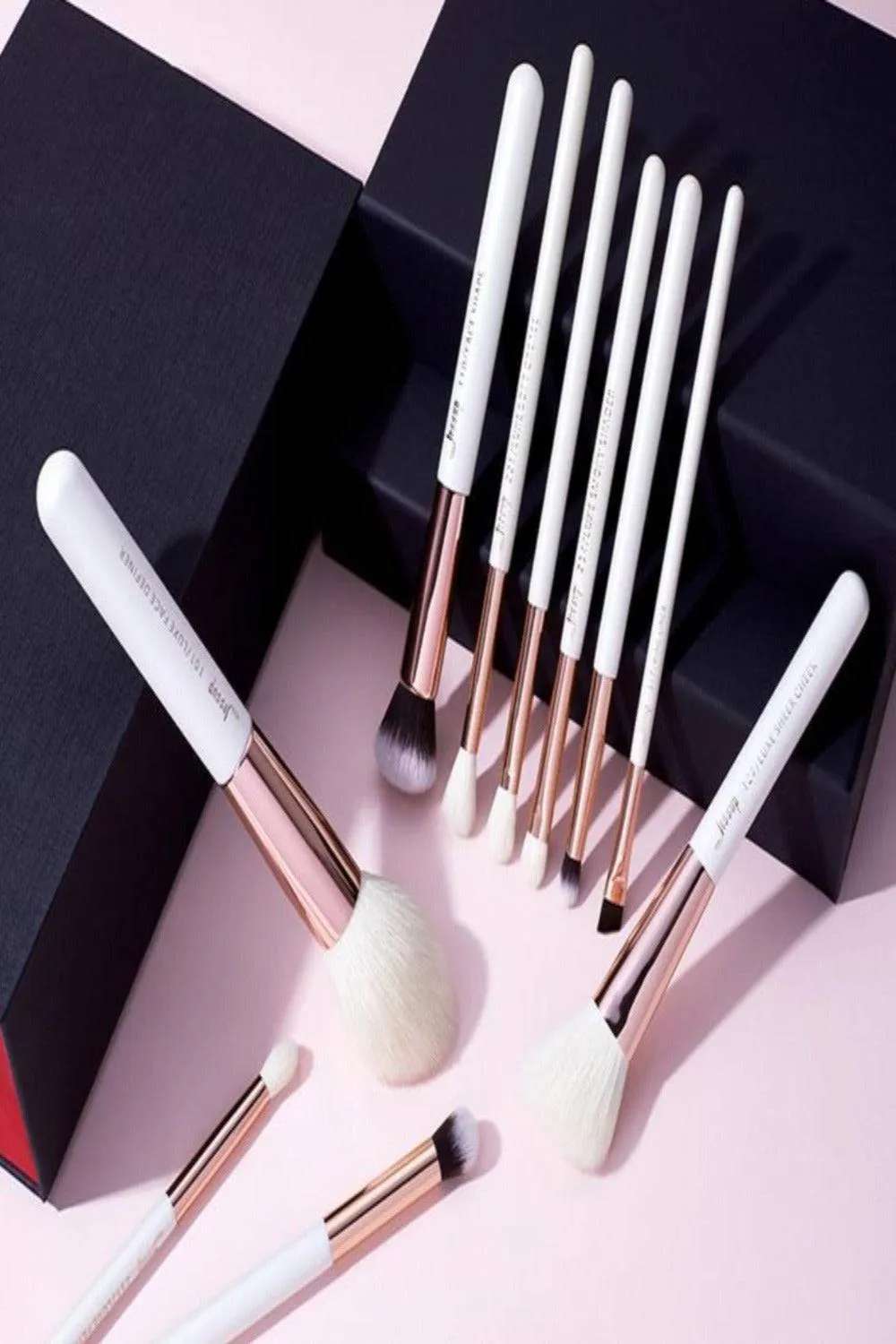 Girl On The Go Pink Professional Makeup Brush Set - 10 Pack