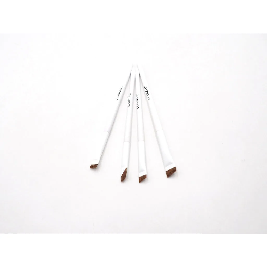 GLADKING Fine Angled Eyeliner Brush-4pcs Ultra thin Precision Eye Liner Makeup Brushes Set
