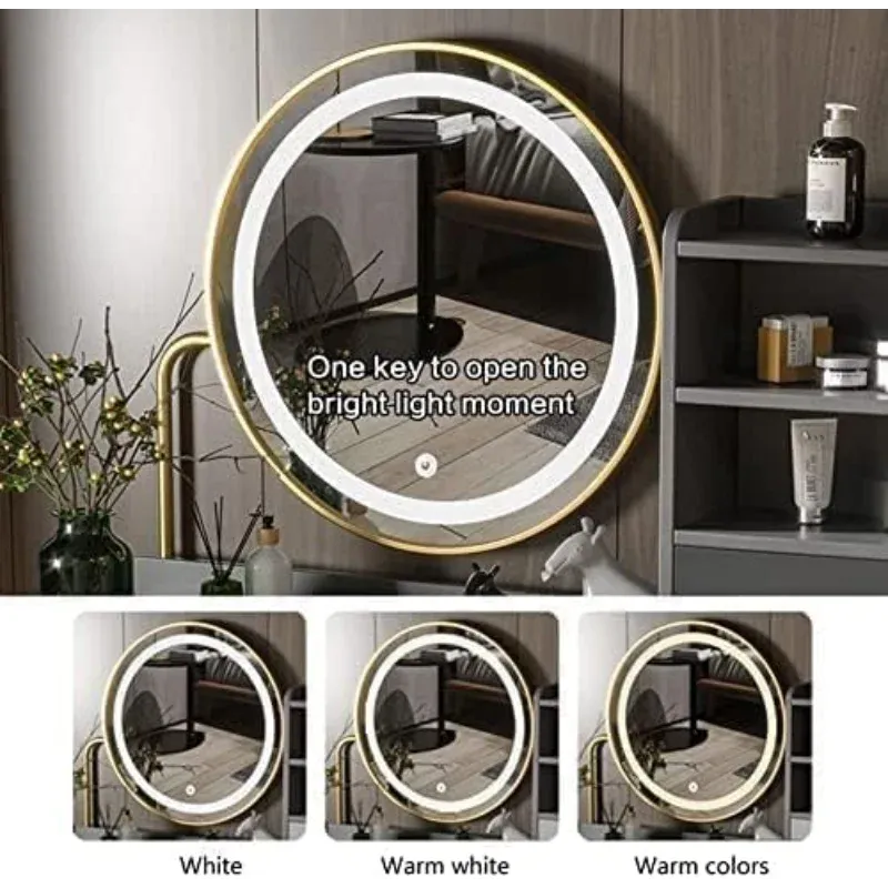 Glam Mirror Vanity- 3 Brightness Modes