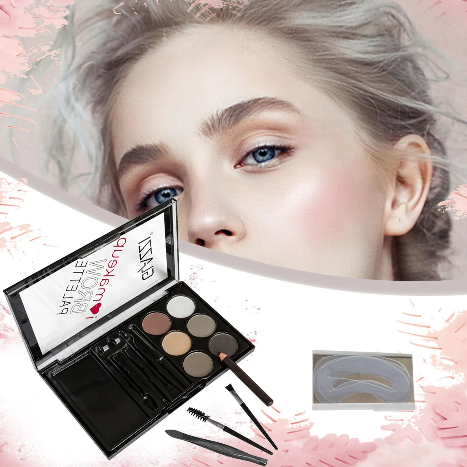 GLAZZI Eyebrow Powder Palette