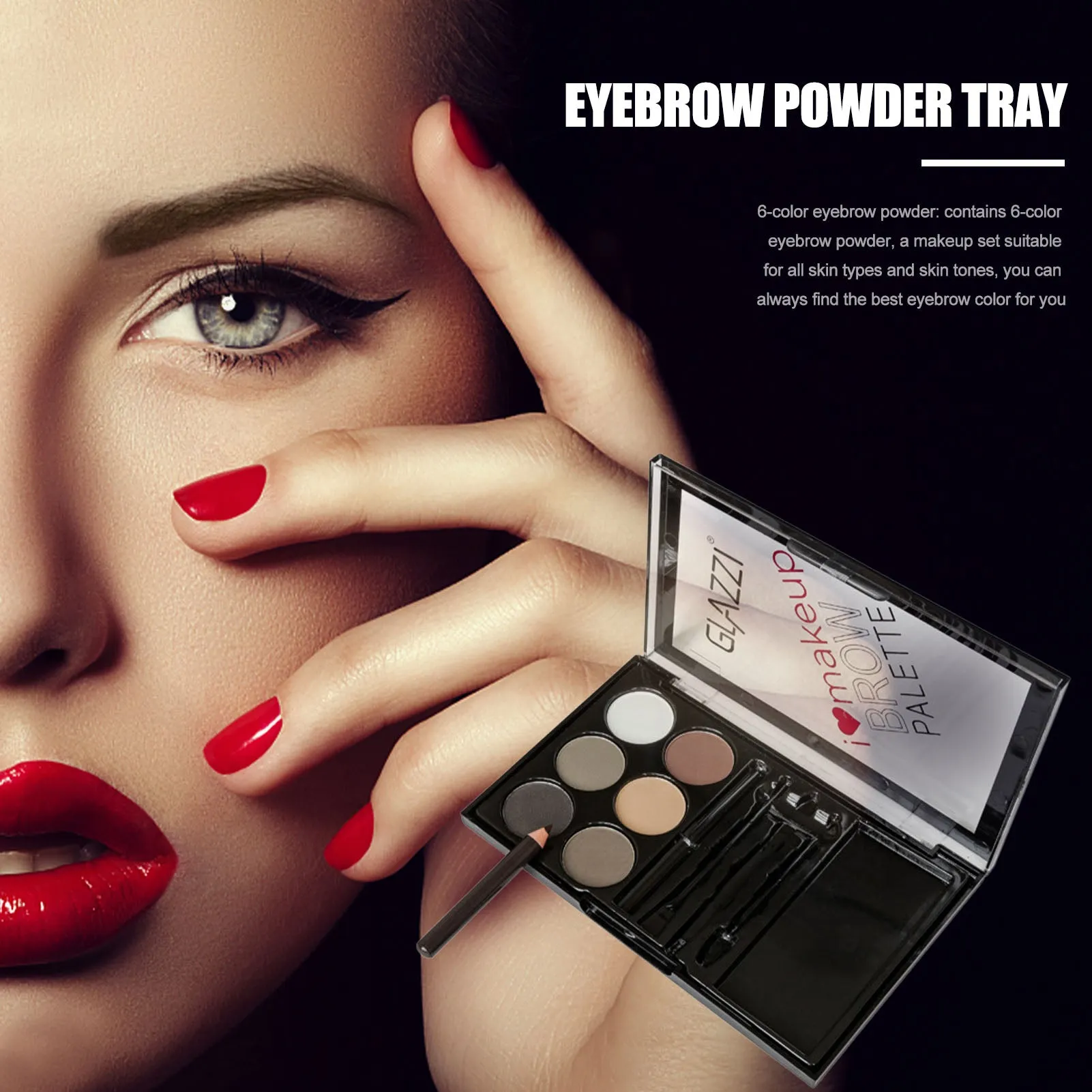 GLAZZI Eyebrow Powder Palette